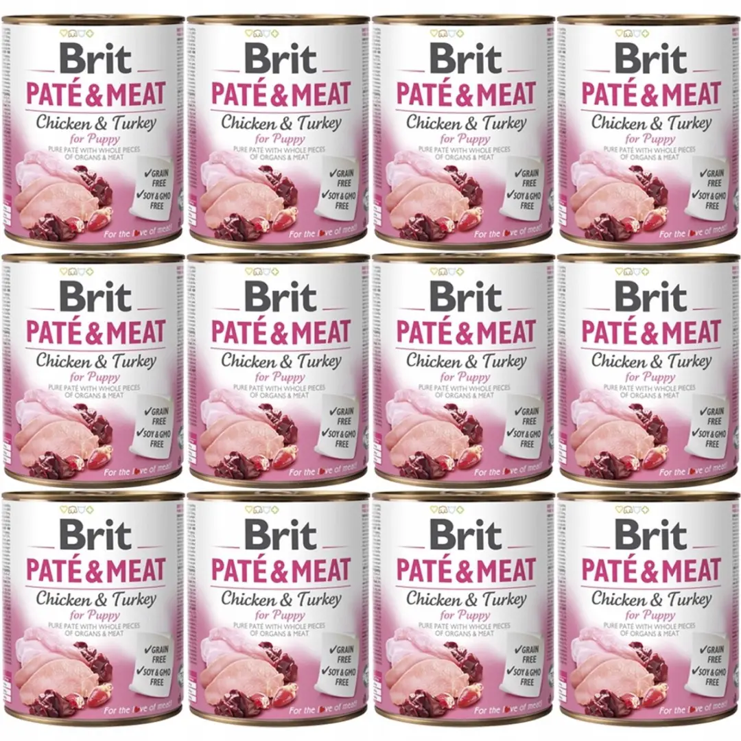Brit Paté & Meat Puppy Hondenvoer