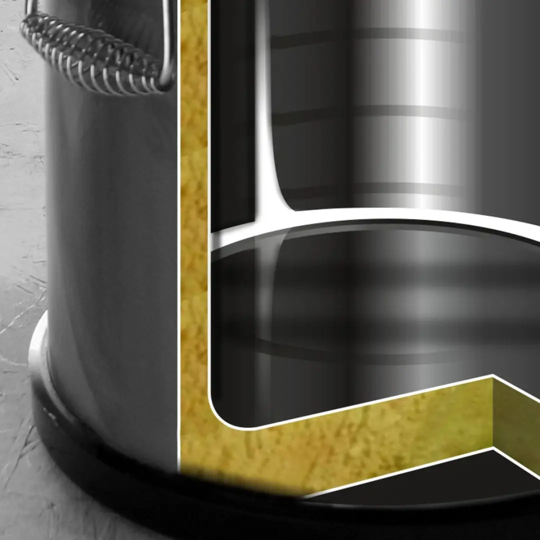 Hendi Roestvrijstalen Thermos 25L - 33cm - Staal