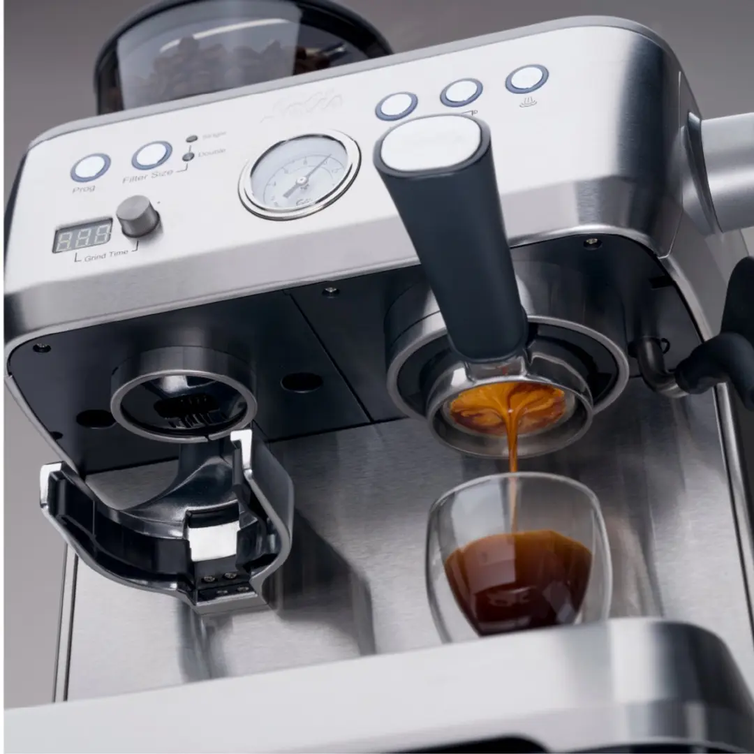 Solis Perfetta 90730 Bodemloze Portafilter 54mm - Zwart - afbeelding 6 van 6