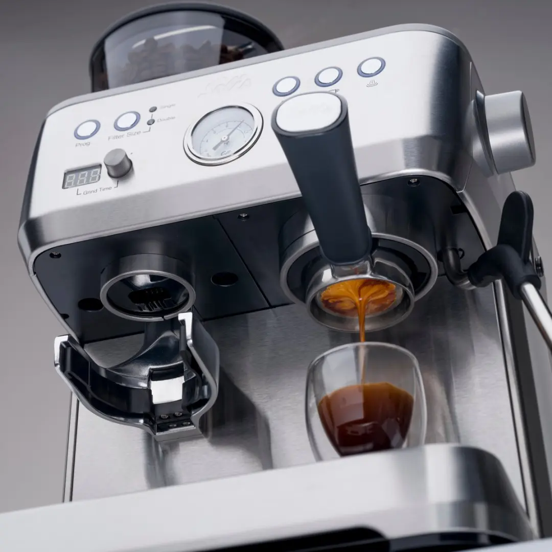 Solis Perfetta 90730 Bodemloze Portafilter 54mm - Zwart
