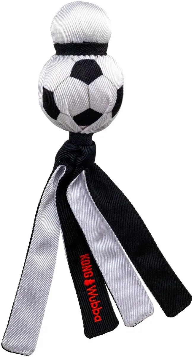 KONG Wubba Sport Voetbal 7,5x7,5x33cm