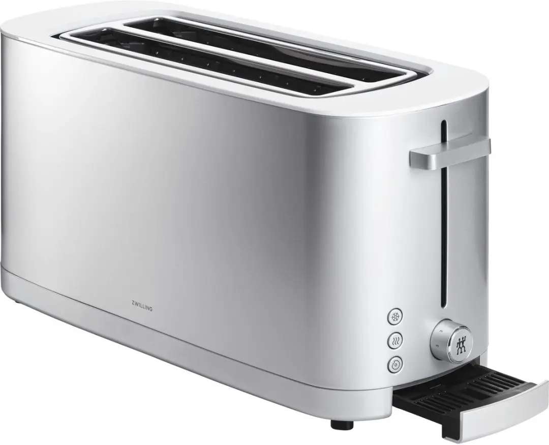 Zwilling Enfinigy Tosti-apparaat 1800W - 4 Krommen - Zilver