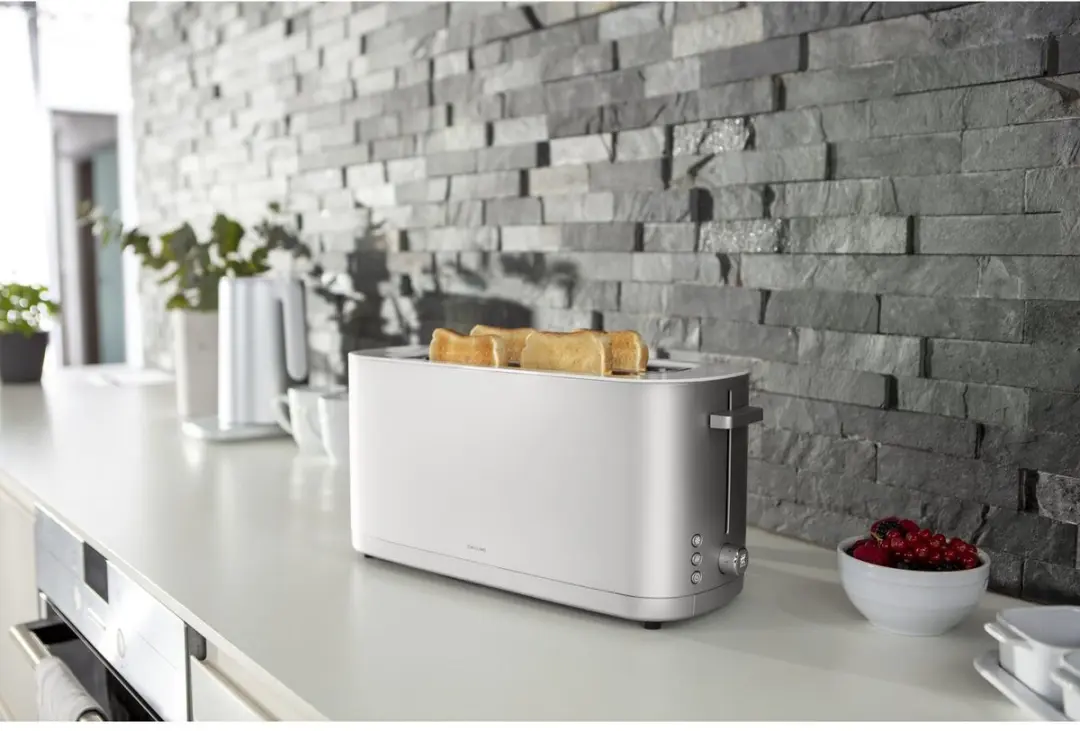 Zwilling Enfinigy Tosti-apparaat 1800W - 4 Krommen - Zilver