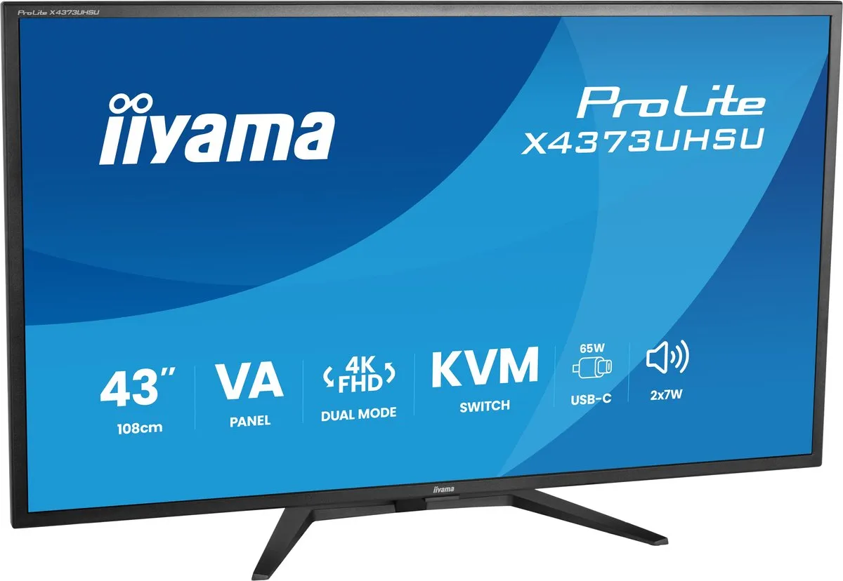 iiyama ProLite X4373UHSU-B2 43 - afbeelding 6 van 6