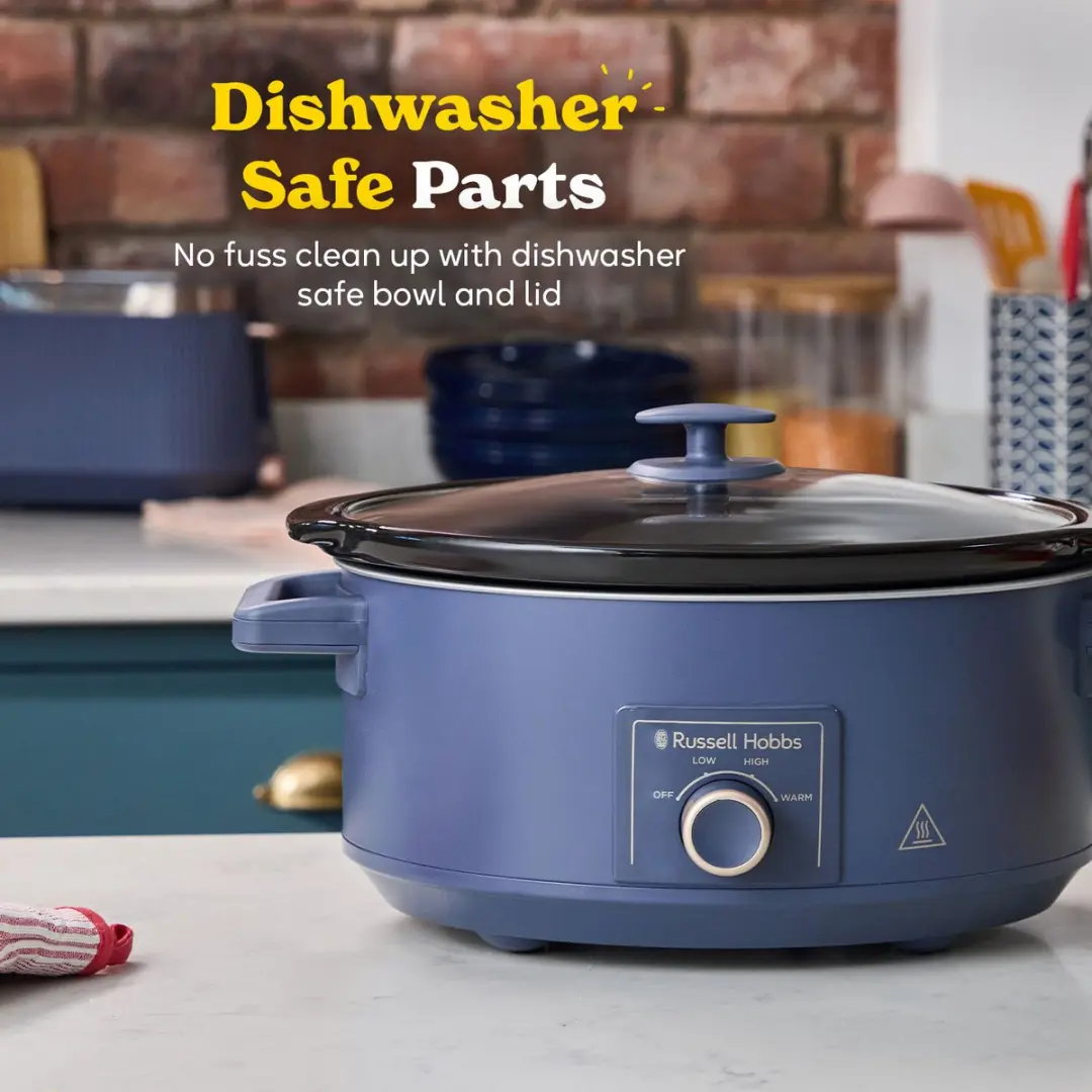 Russell Hobbs Soft Navy Slowcooker 7L - 28780-56