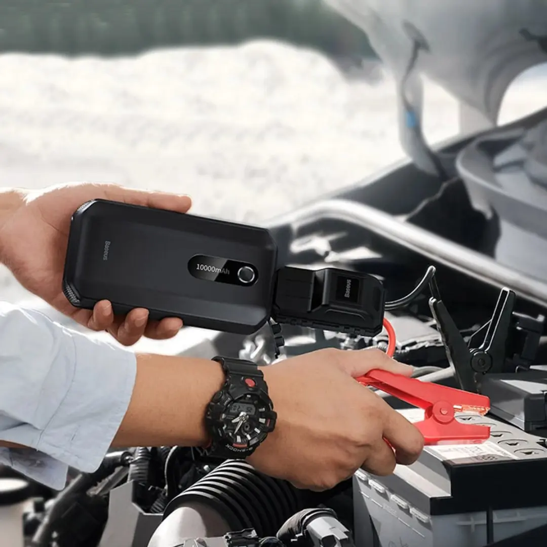 Baseus Super Energy 10000mAh 1000A Jumpstarter - Zwart