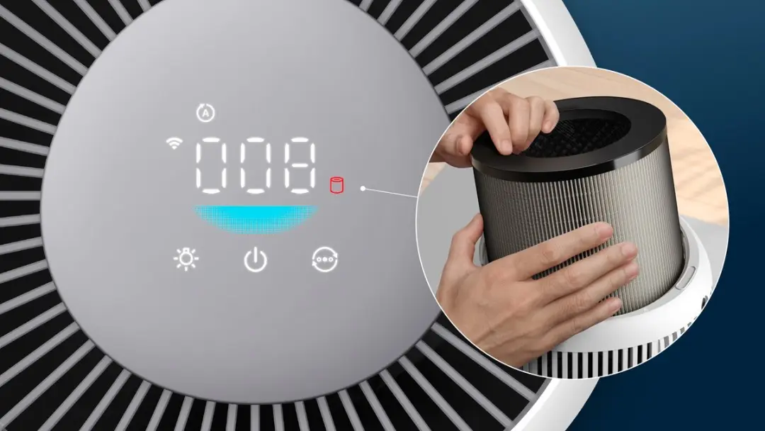 Philips PureProtect Mini FY0910/30 Voorfilter - Grey