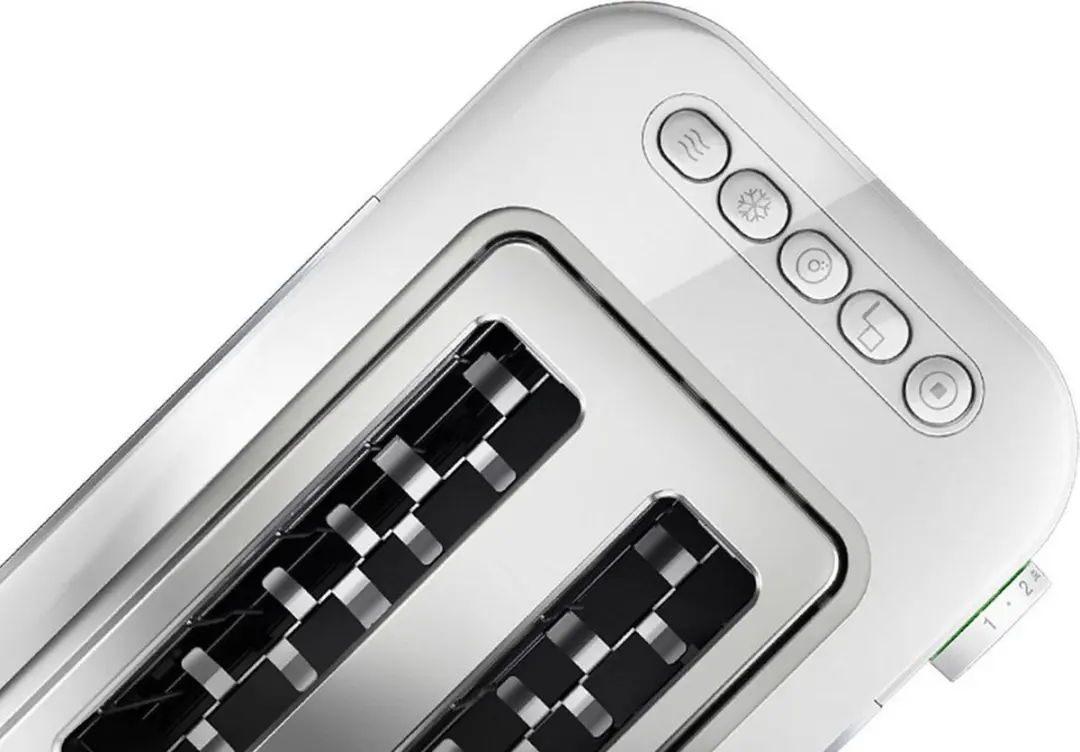 Braun ID Collection HT 5015 WH Broodrooster - 2 Sandwiches - 1000W - Wit