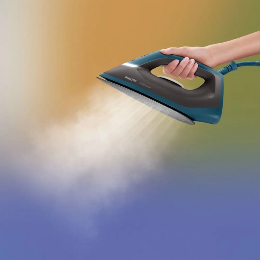 Philips PSG2001/80 Stoomstrijkijzer 2400W - 1,4L - Grijs/Blauw