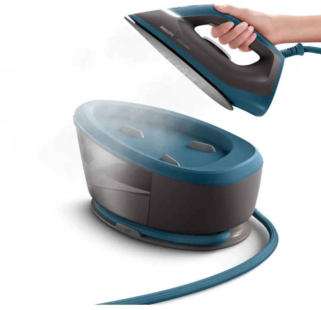 Philips PSG2001/80 Stoomstrijkijzer 2400W - 1,4L - Grijs/Blauw