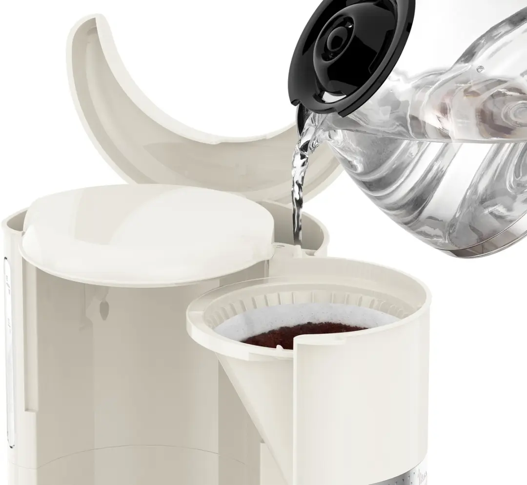 Moulinex FG381A10 Drip Koffiemachine - 15 Kopjes - Ivoor