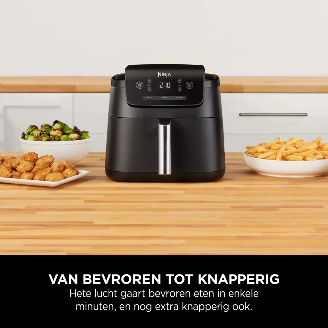Ninja AF110EU Airfryer 4,7L - 1750W - Zwart - afbeelding 6 van 6