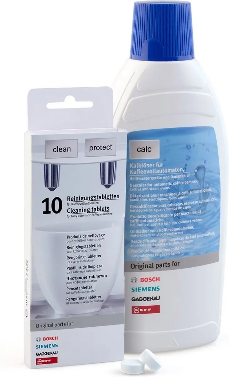 Bosch VE3313201 Reinigings- en Ontkalkingsset