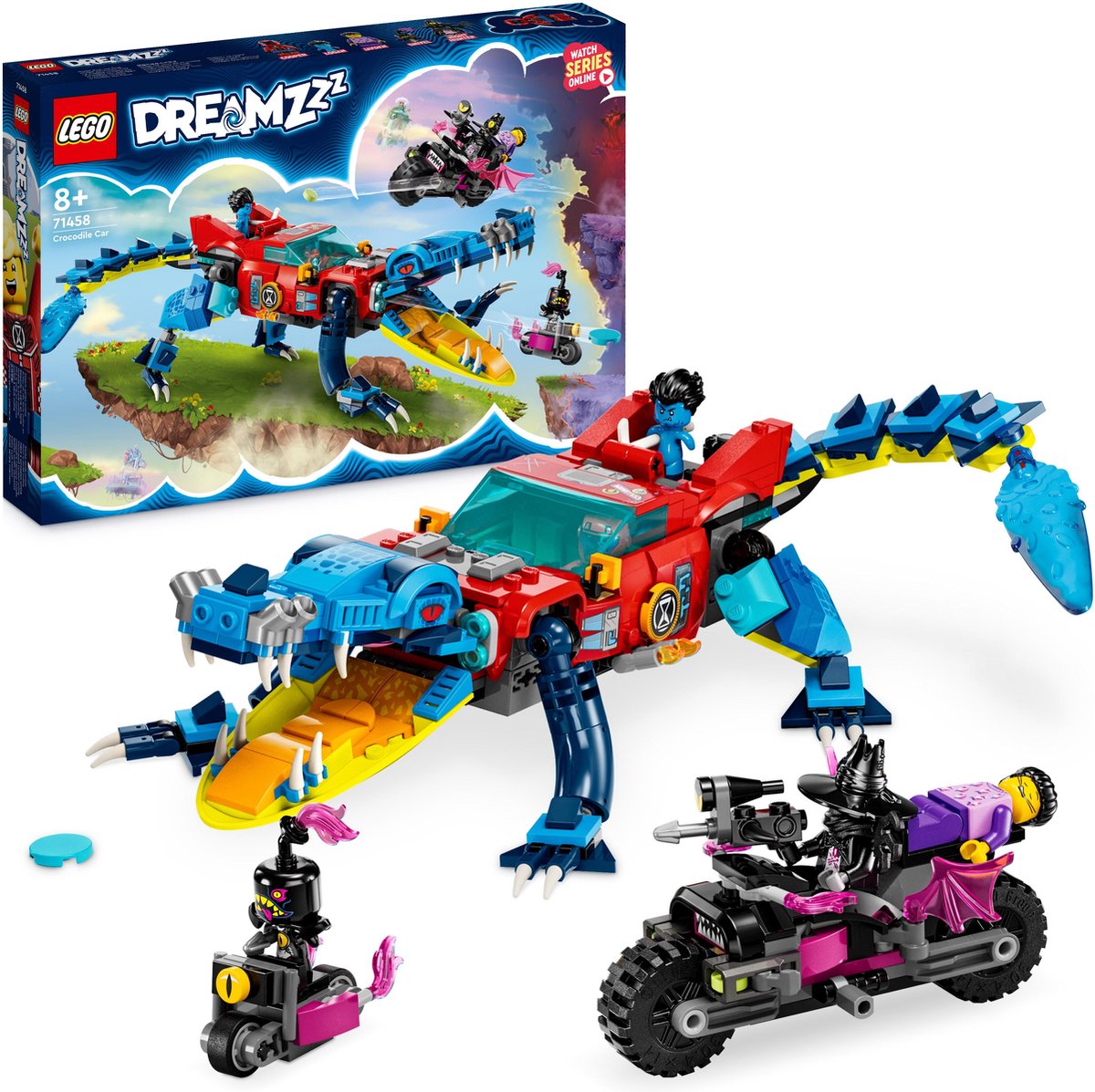LEGO DREAMZzz Krokodilauto Speelgoed Auto of Monstertruck Set - 71458