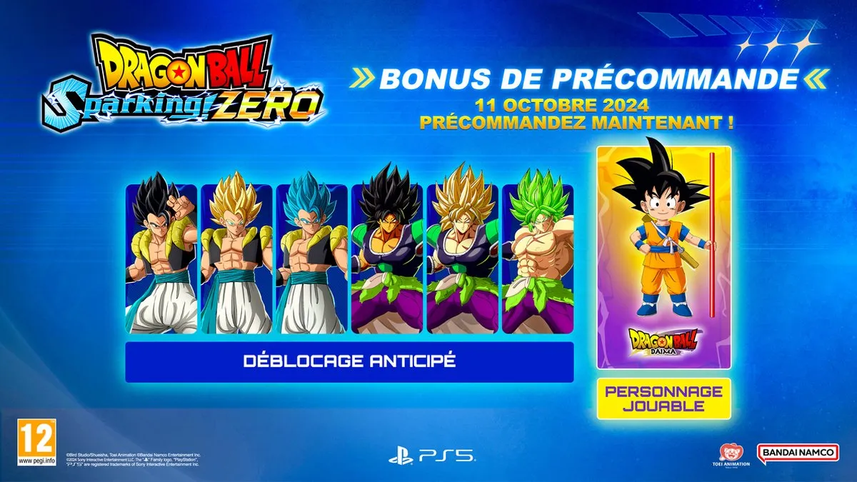 Bandai Namco Dragon Ball Sparking! ZERO - PS5