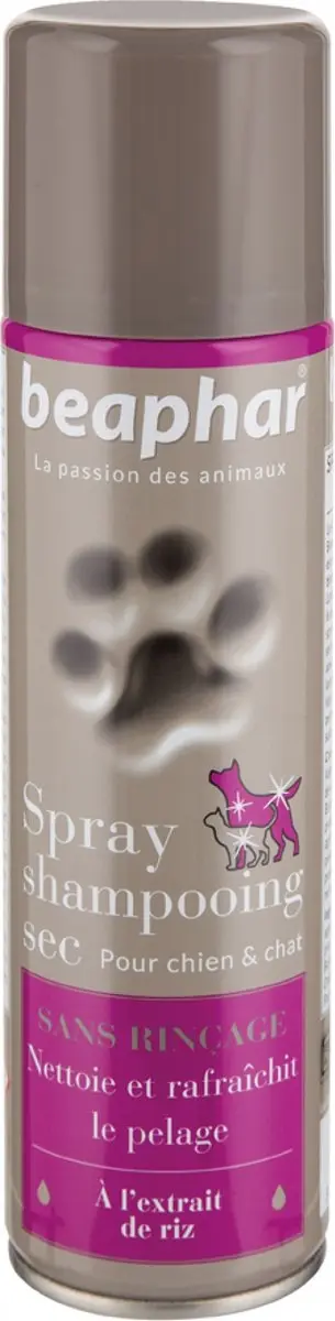 Beaphar Spray Droogshampoo Hond en Kat 250ml