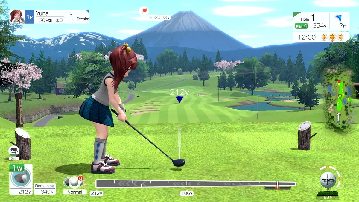 Bandai Namco Everybody's Golf Hot Shots Nintendo Switch - 4 Spelers