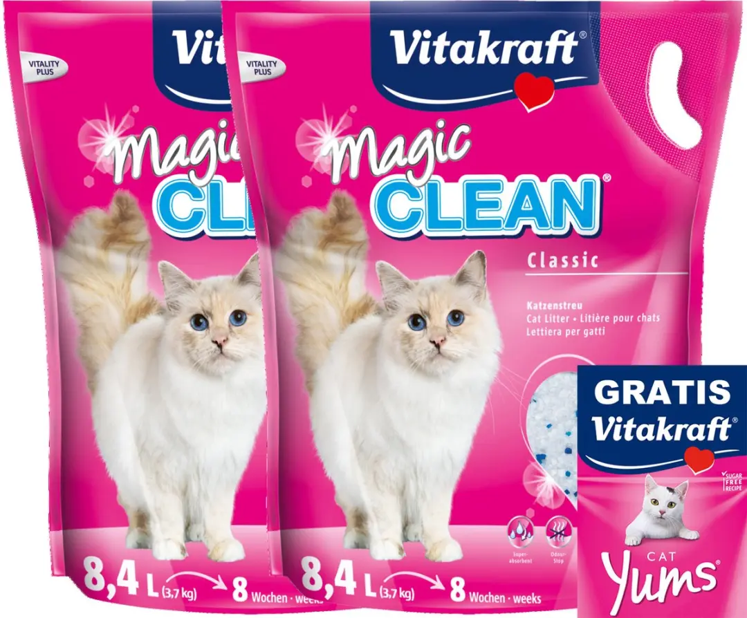 Vitakraft Magic Clean Kattenbakvulling 16,8L