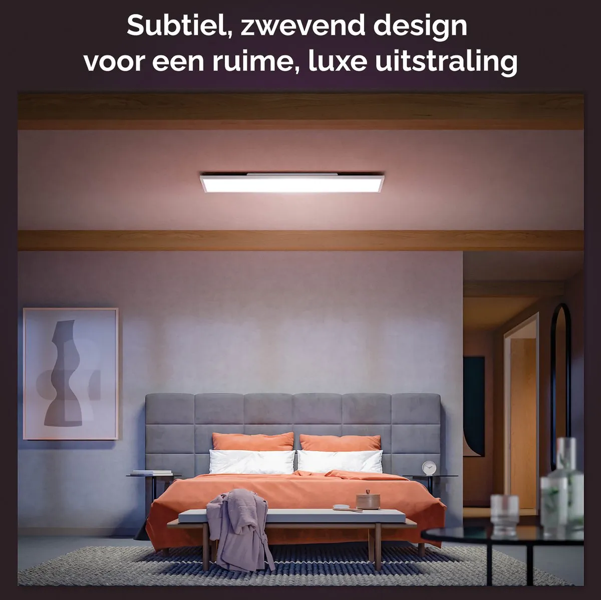 Philips Hue Surimu Paneellamp - RGB Wit