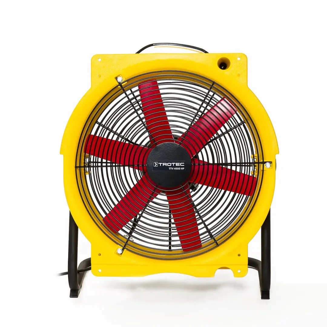 Trotec TTV 4500 HP Staande Ventilator - 330W - Ø45cm - Geel/Zwart