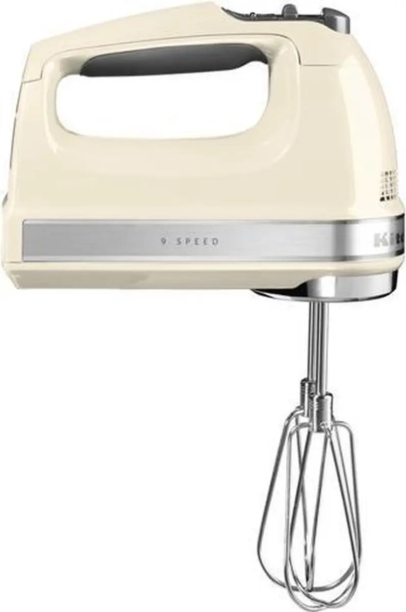 KitchenAid 5KHM9212EAC Handmixer - 9 Snelheden - Amandelwit