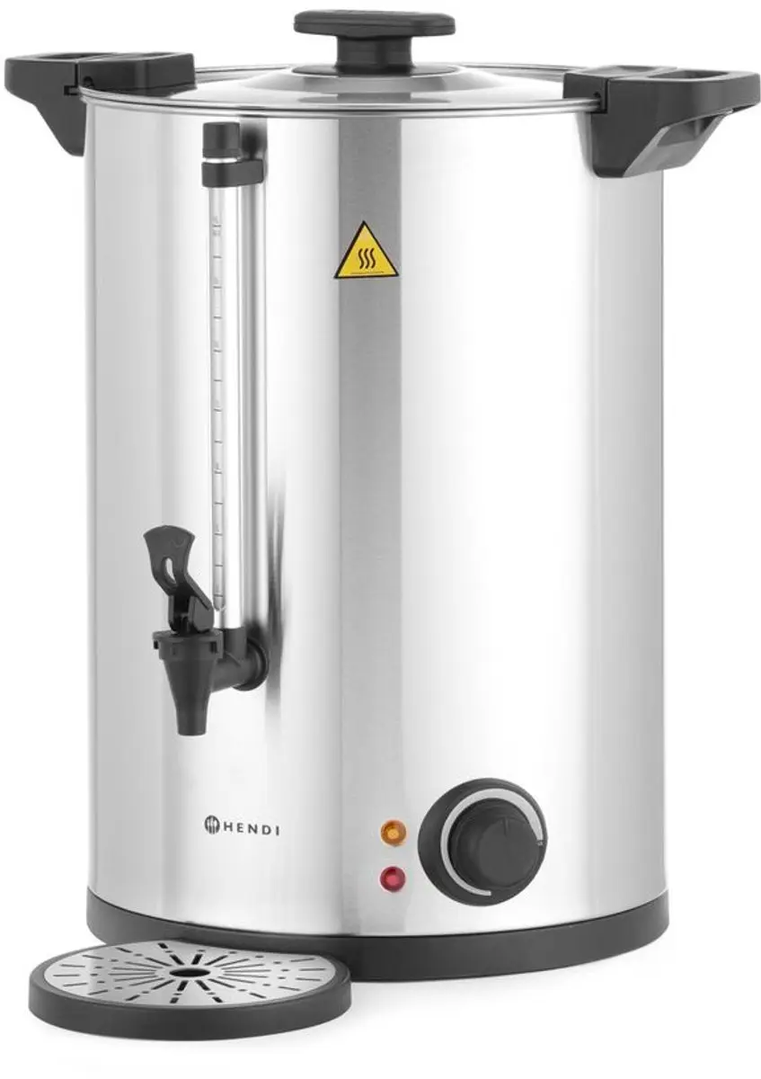 HENDI 211175 Warme Drankenketel 17L - Rvs Dubbelwandig - 2250W