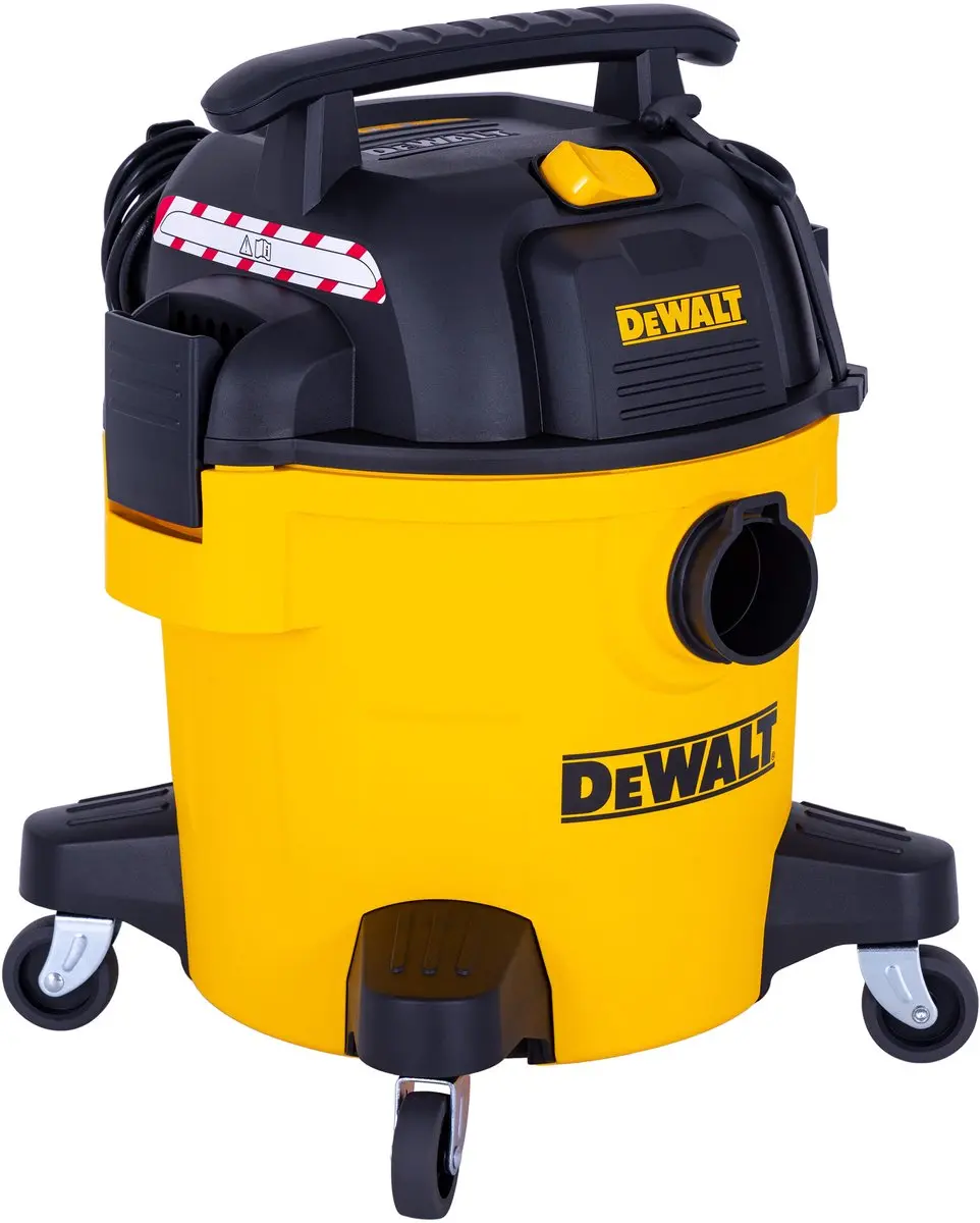 DeWalt DXV20PC Industriële Stofzuiger 20L - Geel/Zwart
