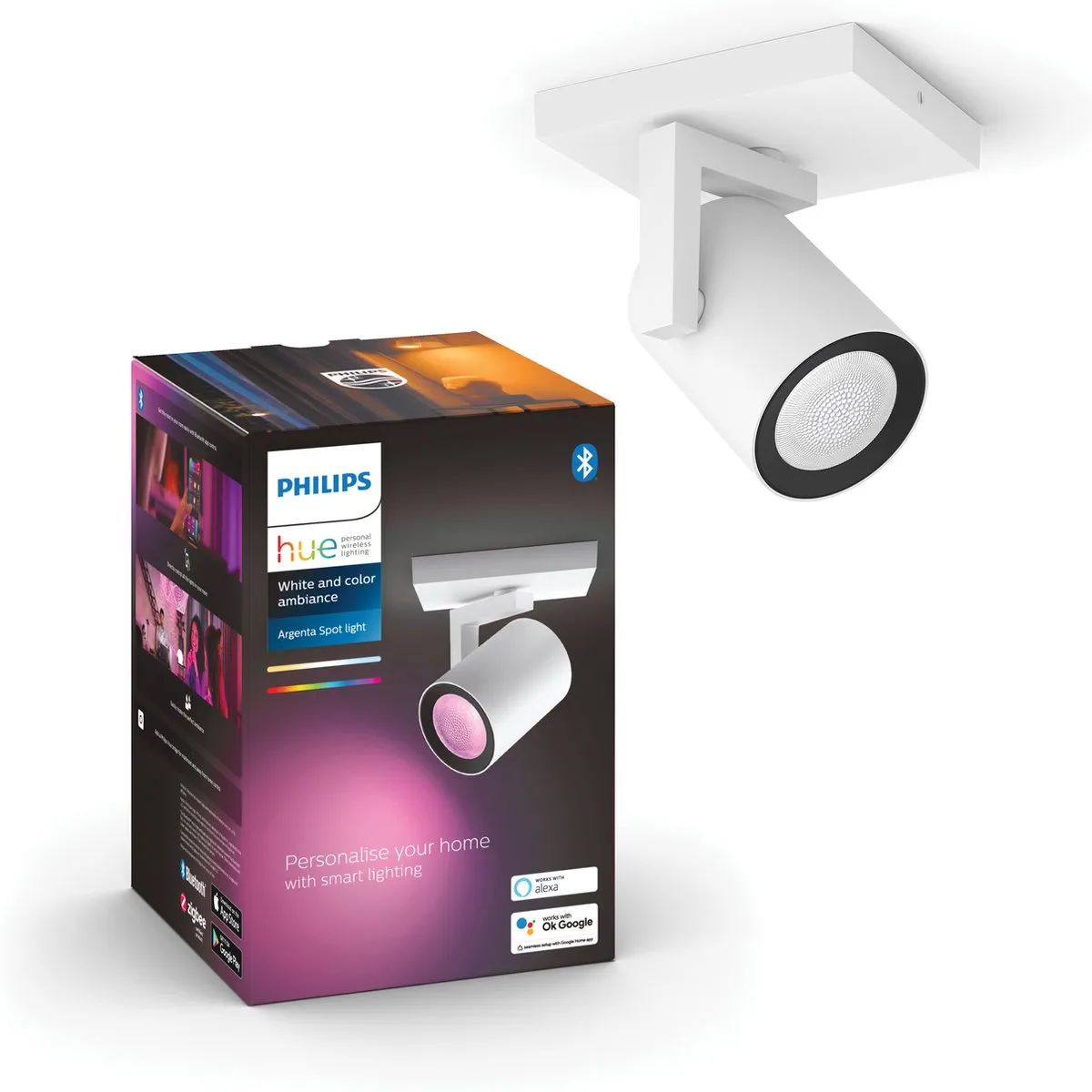 Philips Hue Argenta Opbouwspot RGBW
