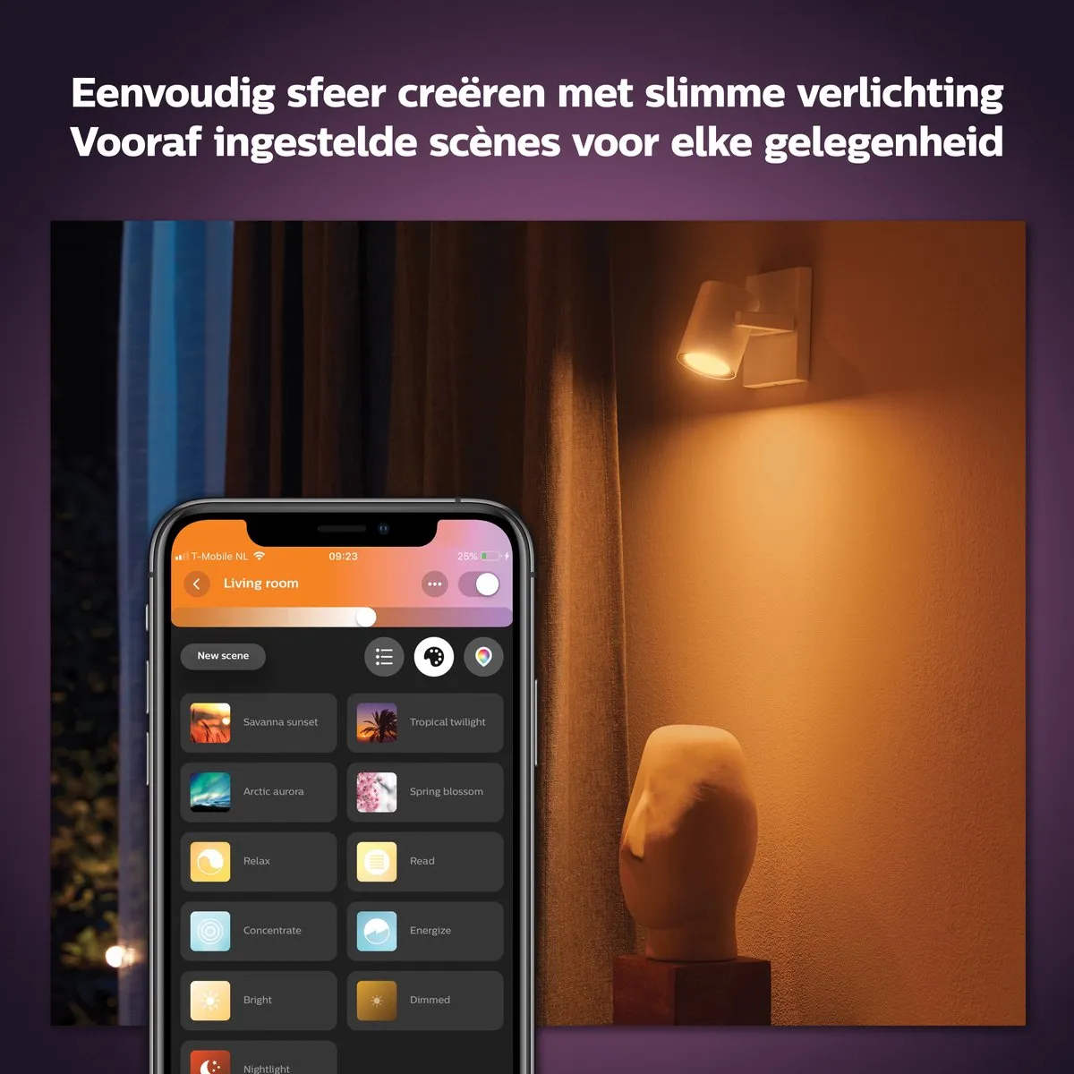Philips Hue Argenta Opbouwspot RGBW - Wit