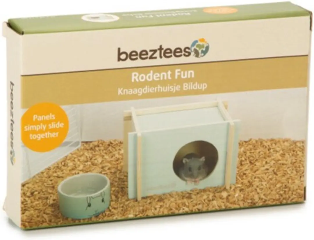 Beeztees Knaagdierhuis Bildup S - Mint