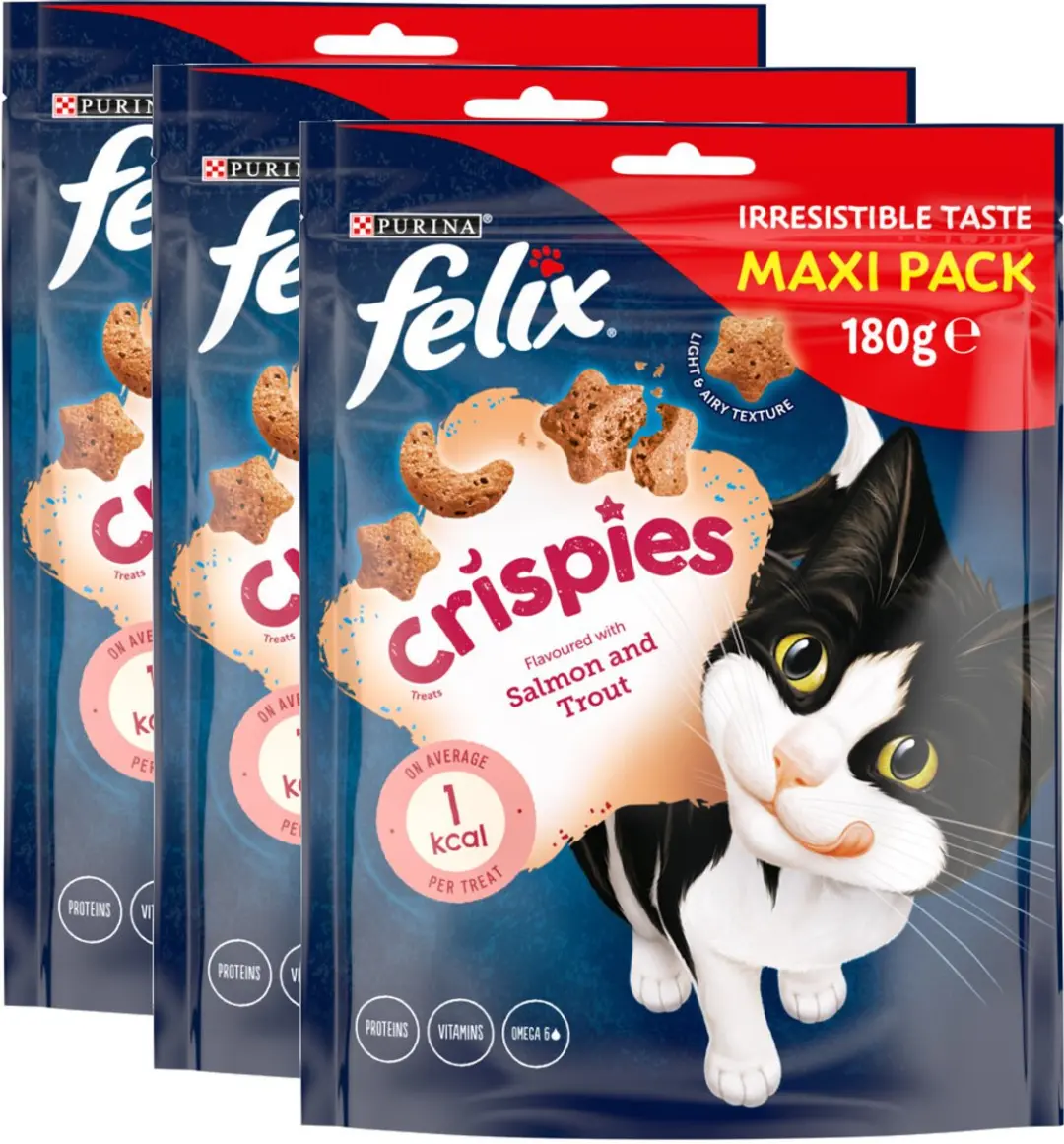 Felix Crispies Zalm Kattenbrokjes