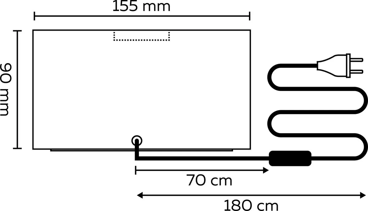 Calex Tafellamp Vierkant E27 FSC Hout - afbeelding 6 van 6