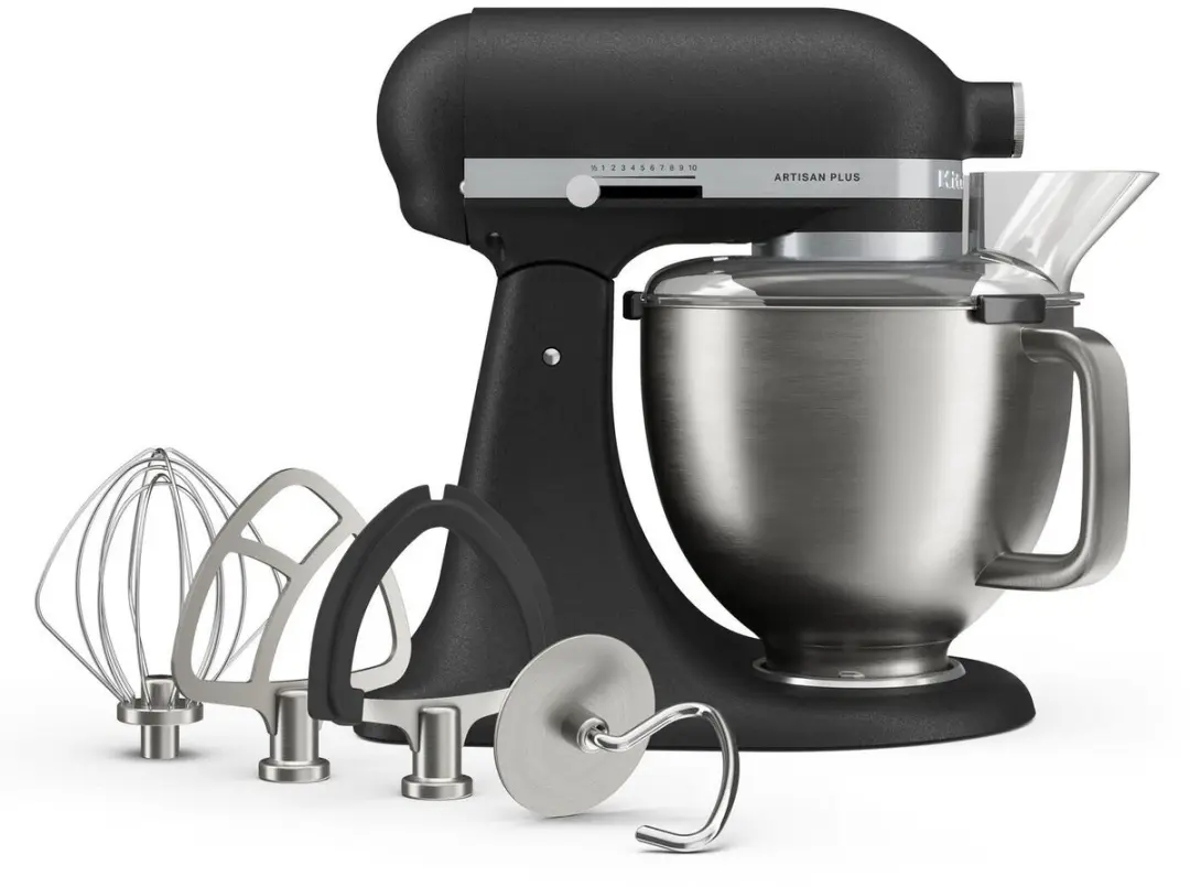 KitchenAid Artisan Plus 5KSM50PKVEBK Keukenmachine - 4,7L - 325W - Zwart