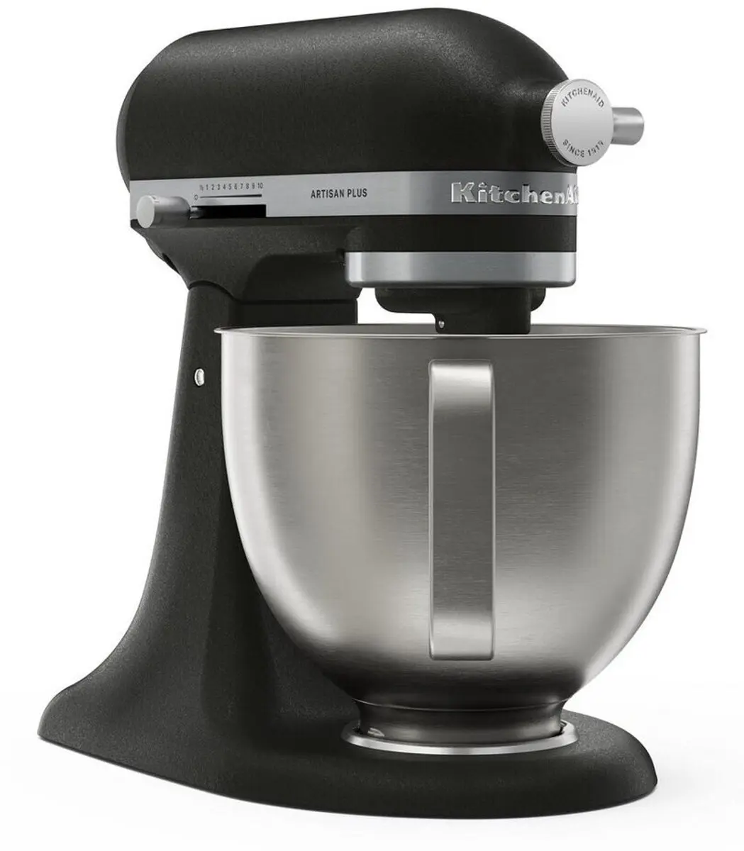 KitchenAid Artisan Plus 5KSM50PKVEBK Keukenmachine - 4,7L - 325W - Zwart - afbeelding 6 van 6