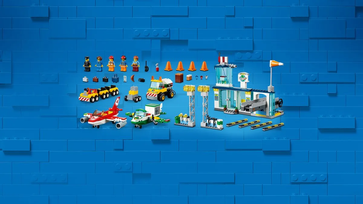LEGO Juniors City Central Luchthaven 10764 - 376 Stukken