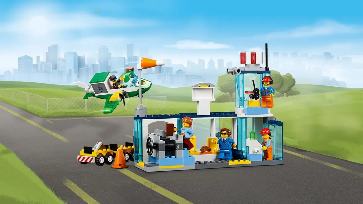 LEGO Juniors City Central Luchthaven 10764 - 376 Stukken - afbeelding 6 van 6