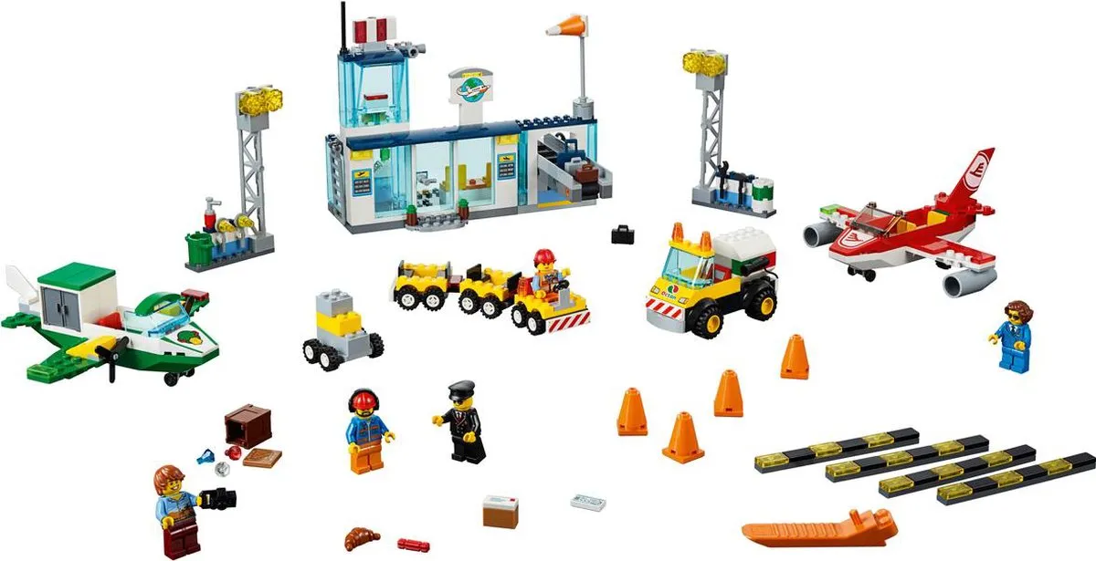 LEGO Juniors City Central Luchthaven 10764 - 376 Stukken