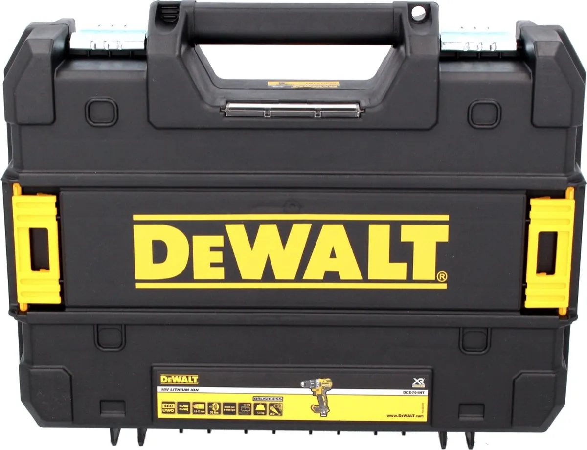 DeWalt DCD791P1 Accuboormachine 18V 70Nm Borstelloos - 2 Snelheden - afbeelding 2 van 5