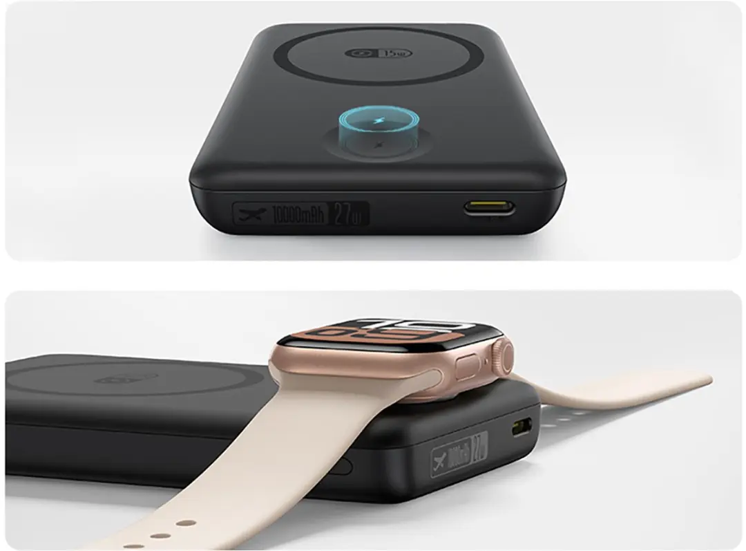 Baseus EnerFill FT11 MagSafe Powerbank 10000mAh - 27W - Zwart