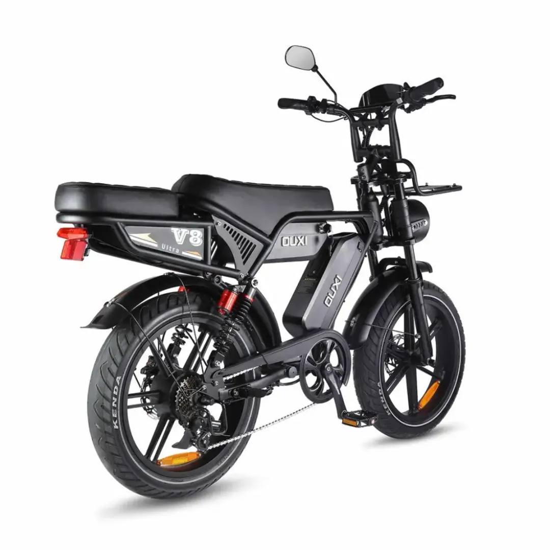 OUXI V8 Ultra Max Fatbike 250W - 7 Versnellingen - 20 Inch - Zwart