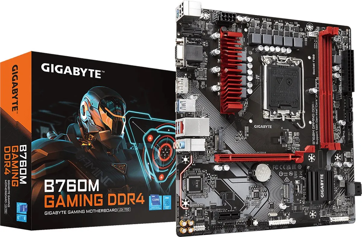 Gigabyte B760M GAMING DDR4 Moederbord
