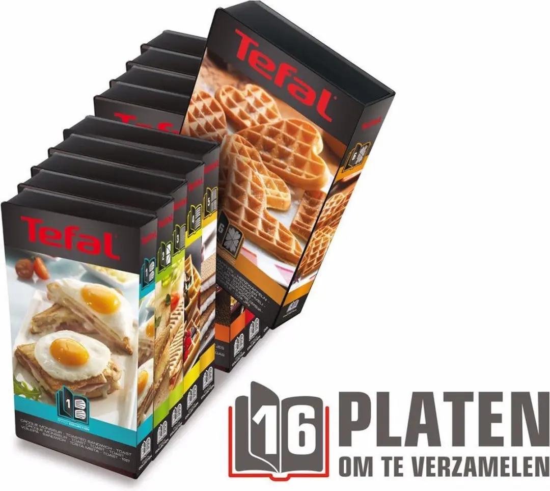 Tefal Snack Collection SW857D Contactgrill - 700W - 2 Platen - afbeelding 6 van 6