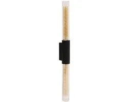 Lucide Pilar Wandlamp 2xE27 IP54 - Zwart
