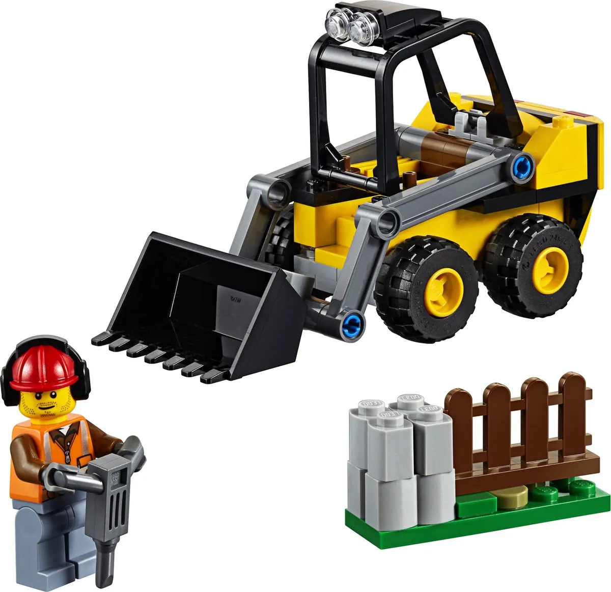 LEGO City Bouwlader 60219 - Blauw