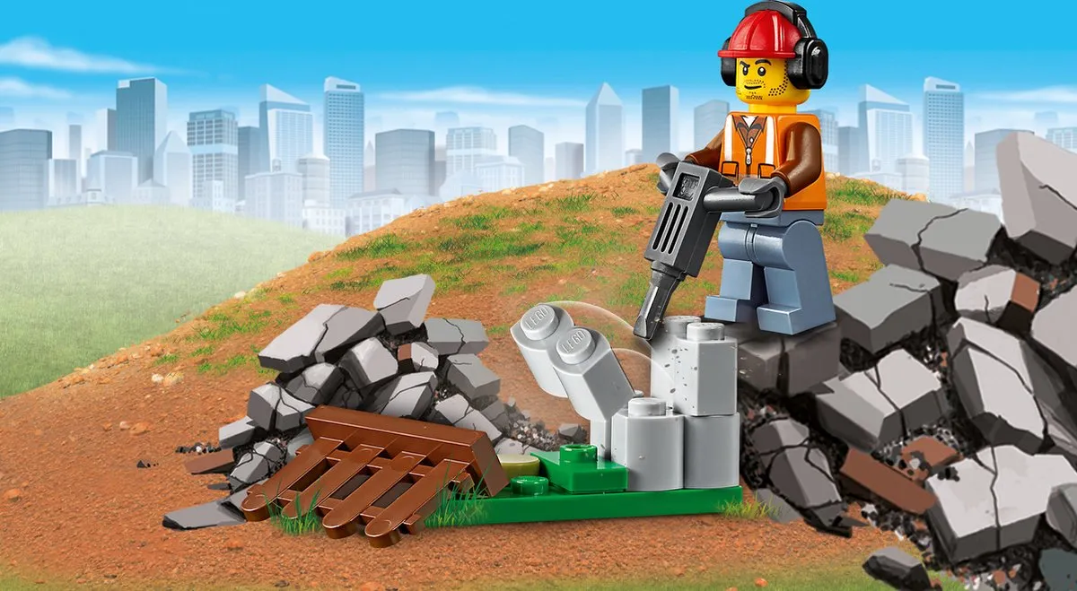 LEGO City Bouwlader 60219 - Blauw - afbeelding 6 van 6