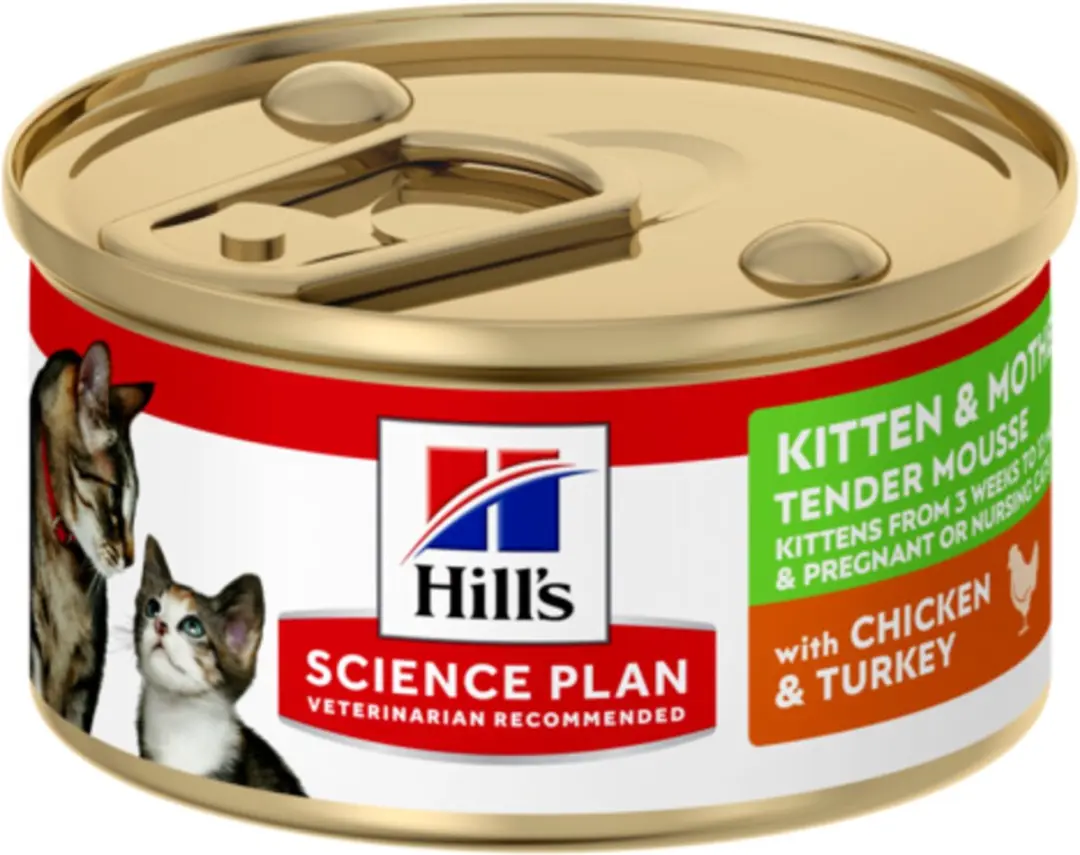 Hill's Science Plan Kitten & Mother Kip & Kalkoen 85g