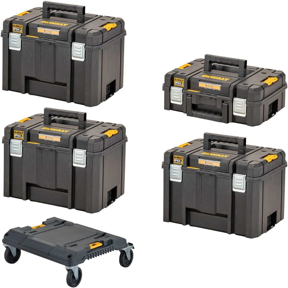 DeWalt DCK853P4T Accu Combiset 18V XR Brushless - 8-delig - 4 Accu's
