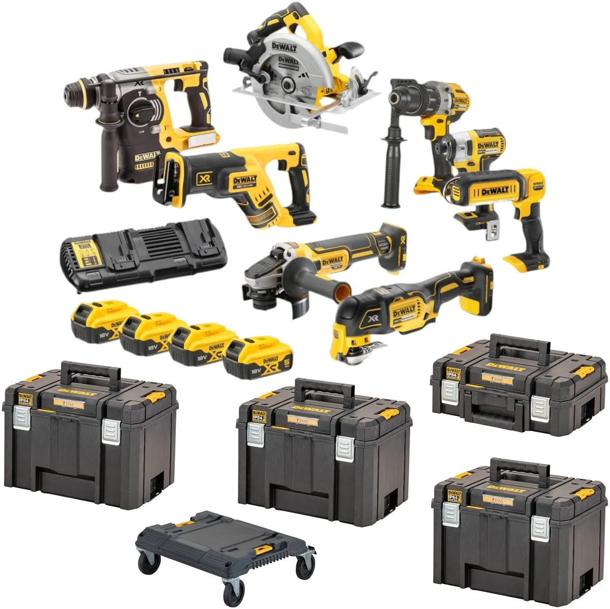 DeWalt DCK853P4T Accu Combiset 18V XR Brushless