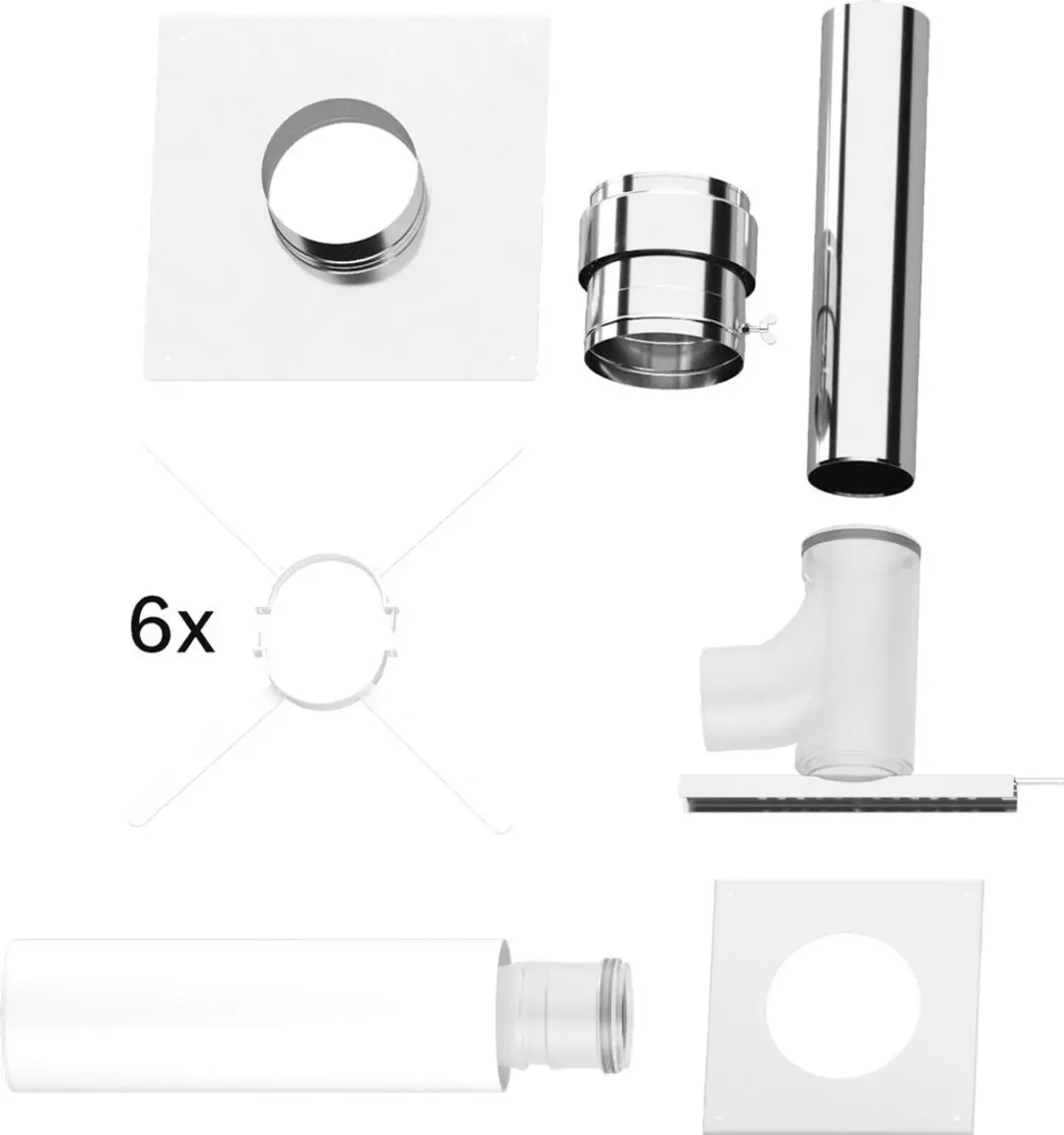 Bosch FC-Set110 Gbsatz Cascade Afvoergasaccessoires