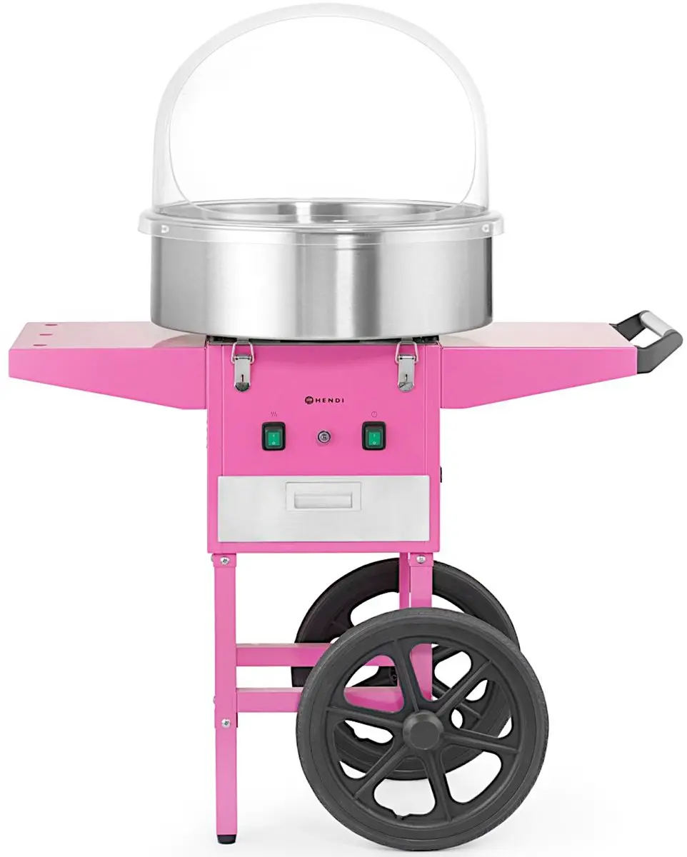 HENDI Suikerspinmachine 1130W 1030773 - Roze
